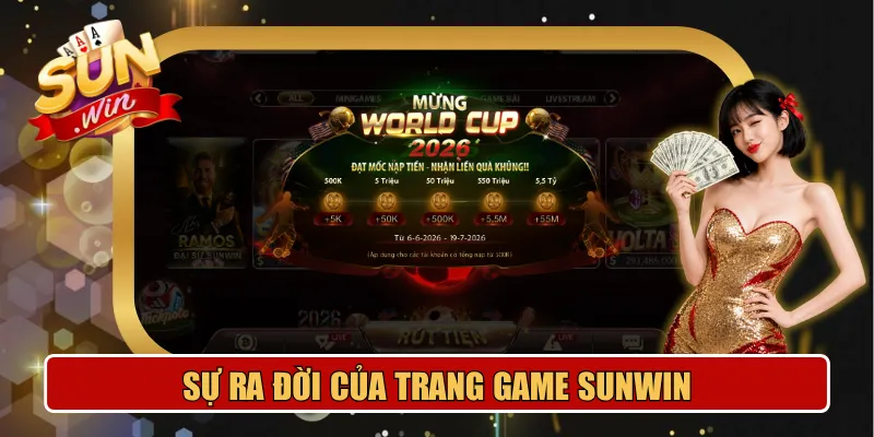 Sự ra đời và hành trình phát triển của cổng game Sunwin